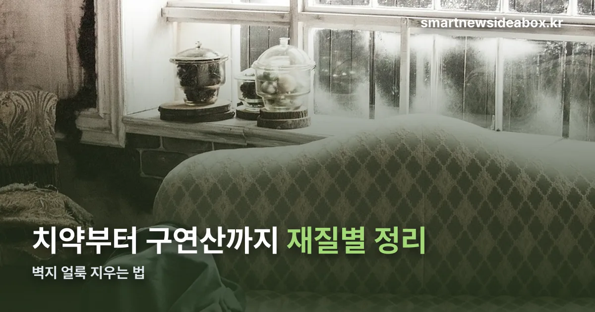 벽지 얼룩 정리 썸네일